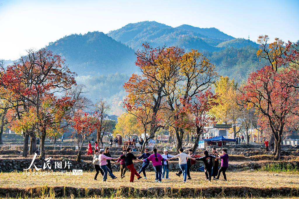 湖北羅田，田園秋色迷人醉