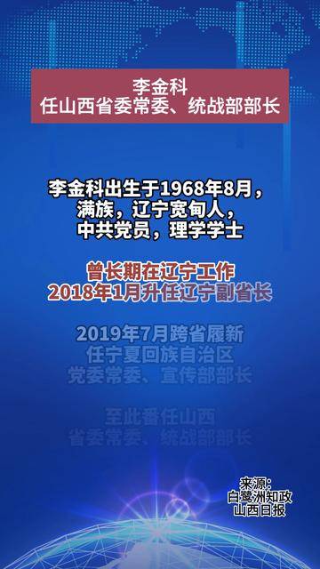 副部級(jí)李金科跨省履新的意義、挑戰(zhàn)與影響解析