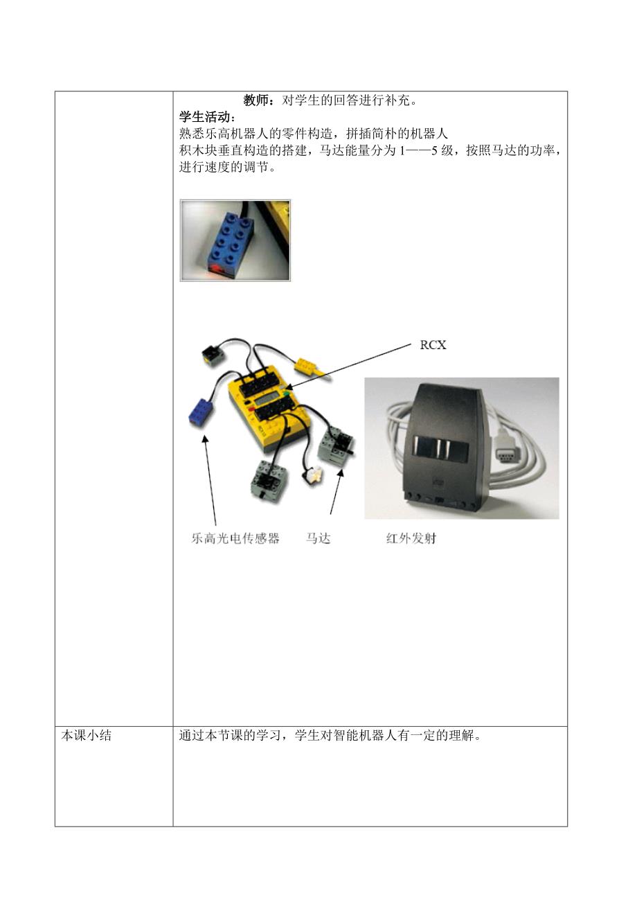 機器人認路教案詳解